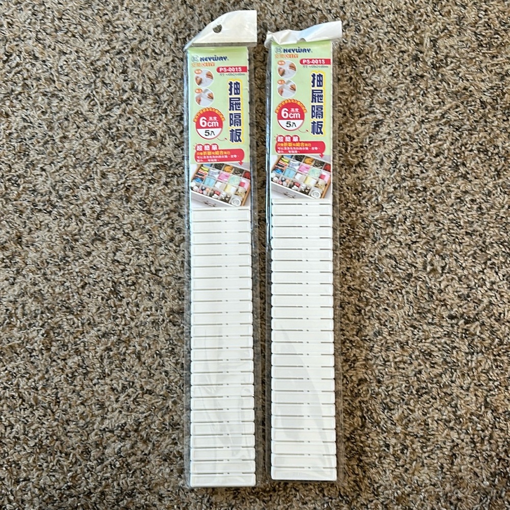 6 cm Plastic Drawer Organizers